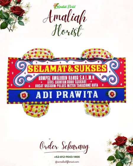 Papan Bunga Ucapan Selamat Balaraja